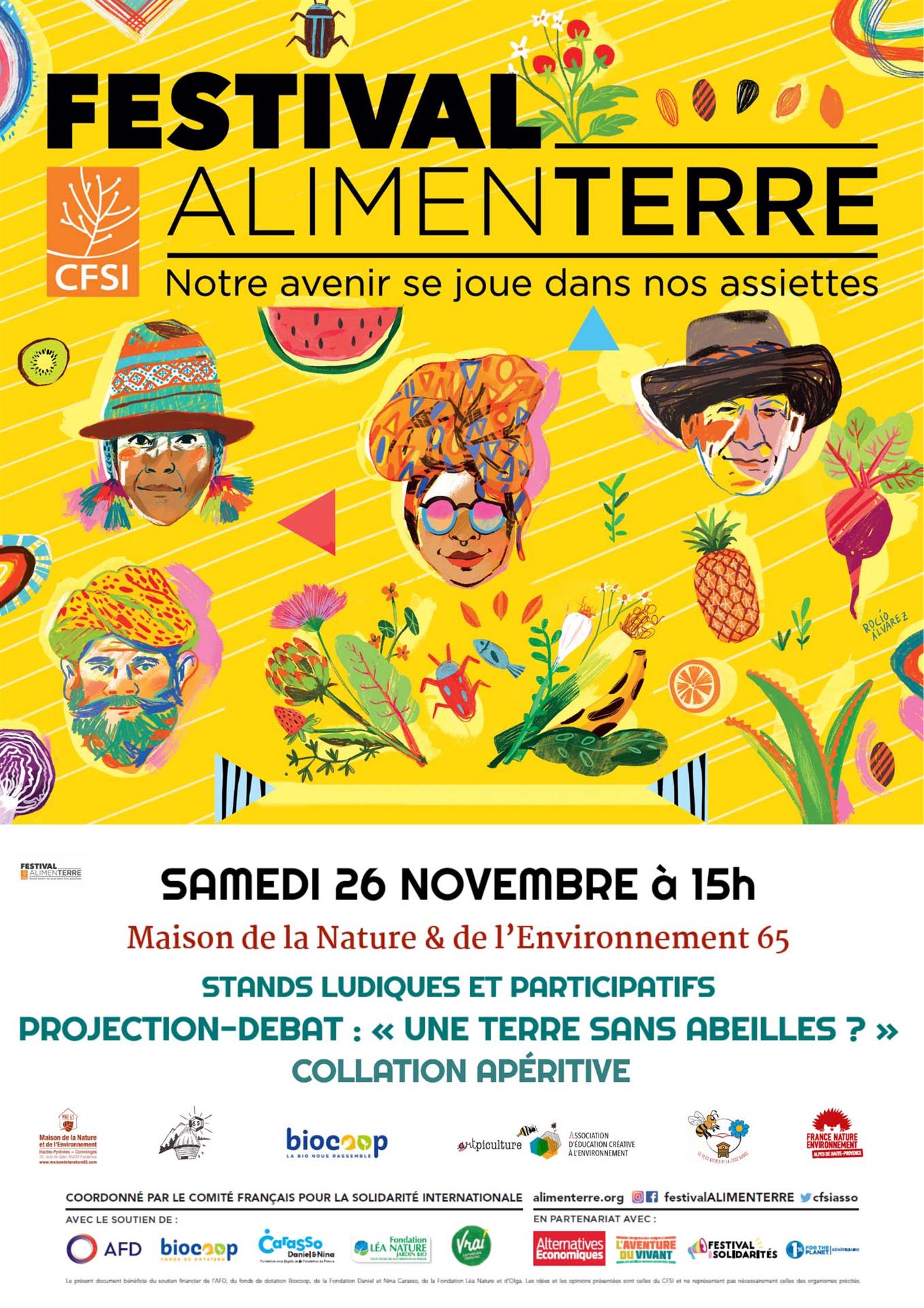 Festival Alimen'Terre à la Maison de la Nature de Puydarrieux