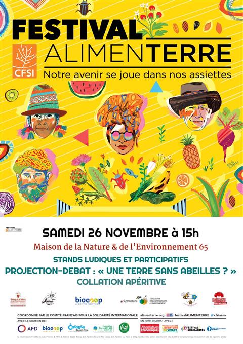Festival Alimen'Terre à la Maison de la Nature de Puydarrieux